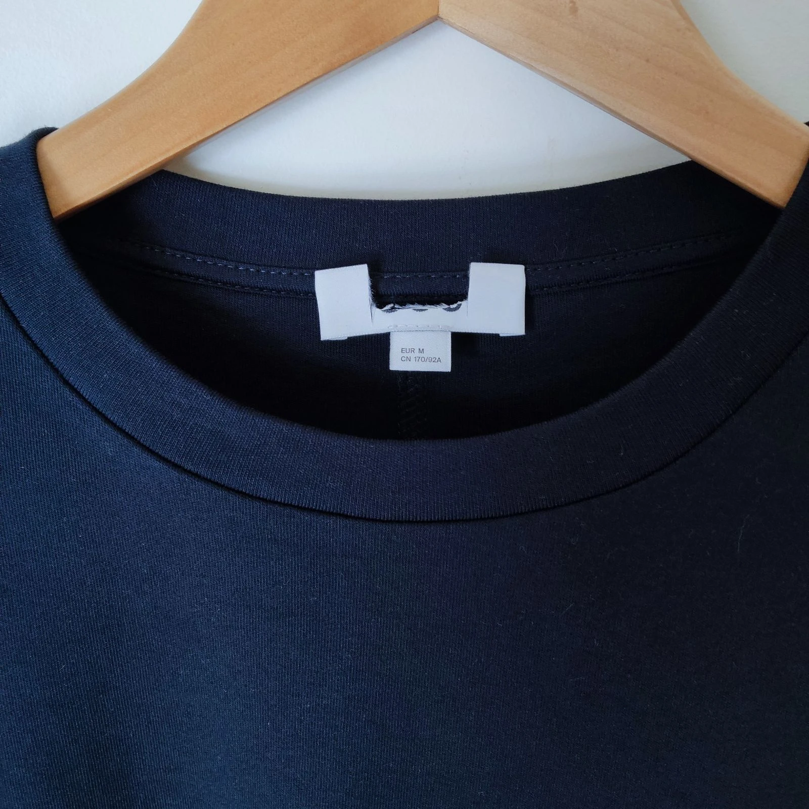COS T-shirt Boxy noire Size M – photo 10